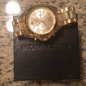Michael Kors Women’s Gold Tone Chronograph Watch